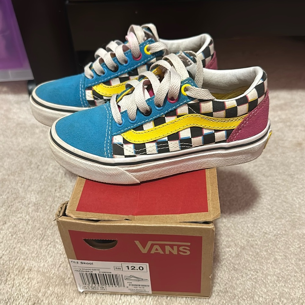 VANS Old Skool CMYK checkered